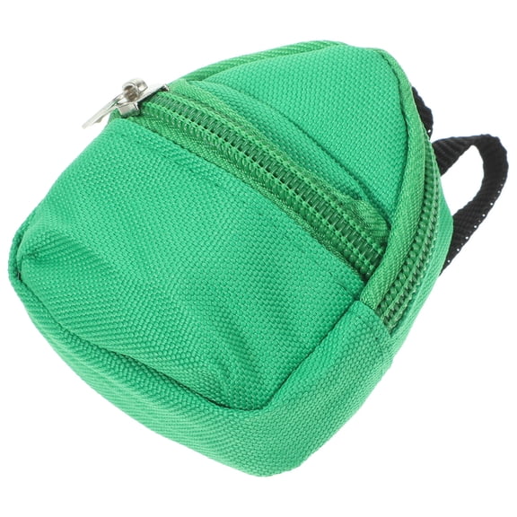 AURARMLET Mini Backpack for Girls, Square Cloth Dollhouse Accessory, Miniature House Decor, 1 Set