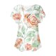 thumbnail image 4 of Tops de Algodón para Mujeres Cuello en V Moda Casual Manga Corta Primavera Verano Top para el Hogar Y Diario, 4 of 6