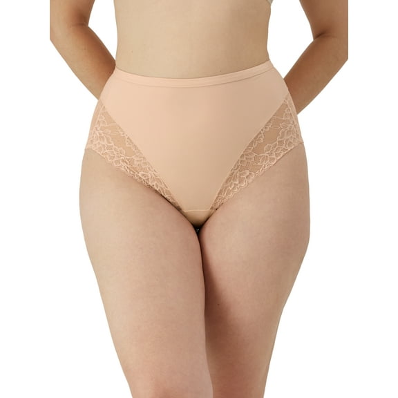 Maidenform Women's Shapewear Firm Control Lace Brief, Style FLSL02, Sizes up-to 3XL