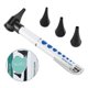 thumbnail image 2 of Healifty Led Medical Diagnostic Otoscope Ear Care Magnifying Lens Clinical Penlight Flashlight Ear Care Set Without Battery G, 2 of 2