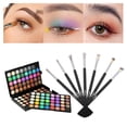 thumbnail image 3 of ojos de 120 colores con pinceles Cosméticos profesionales Maquillaje de ojos de larga duración de ojos Polvo Sunnimix Paleta de sombras de ojos, 3 of 8