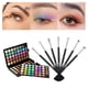thumbnail image 3 of ojos de 120 colores con pinceles Cosméticos profesionales Maquillaje de ojos de larga duración de ojos Polvo Sunnimix Paleta de sombras de ojos, 3 of 8