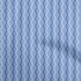 thumbnail image 1 of oneOone Cotton Poplin Medium Blue Fabric Geometric Dress Material Fabric Print Fabric By The Yard 56 Inch Wide, 1 of 5