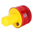 thumbnail image 2 of 1pc Solar LED Emergency Warning Flash Light Alarm Lamp Traffic Road Boat Red Light, 2 of 4