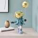 thumbnail image 5 of Estatua de Escultura del espacio exterior Artesanías Estatuilla de para fiesta temática Escritorio , Azul Sunnimix estatua del astronauta, 5 of 8