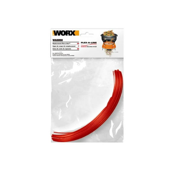 Worx WA0050 13" Leaf Mulcher Replacement Line, 24 lines Fits: WG430