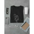 thumbnail image 3 of 3D Silhouette Of Robot Tee Men's -Image by Shutterstock, 3 of 4