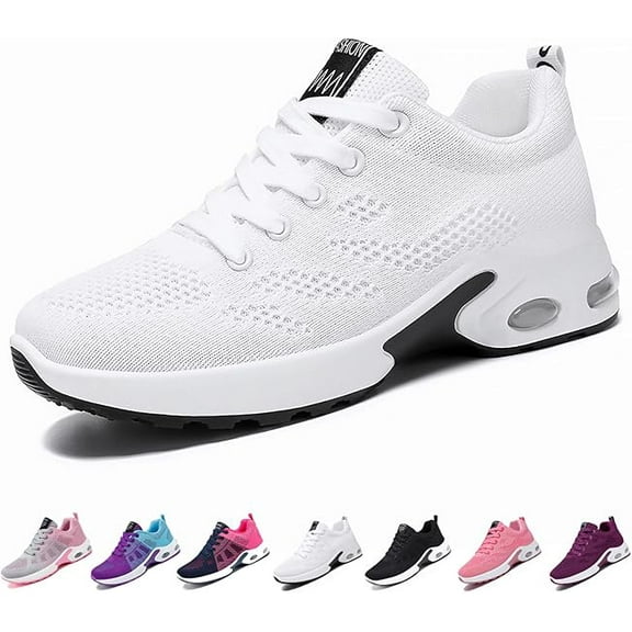 The Most Comfortable Orthopedic Shoes for Your Feet Women Walking Shoes with Arch Support Fashion Breathable Mesh Sneakers Lightweight Comfort Non Slip Casual Shoe