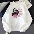 thumbnail image 2 of No You Hang Up First Sweatshirt para mujer, de la muerte de la cara Sudadera con capucha, Tops de Primavera/otoño, Sudadera con capucha de Halloween, Sudaderas Harajuku, 2 of 4