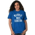 thumbnail image 4 of Weapons of Mass Seduction Joke Men's Graphic T Shirt Tees Brisco Brands L, 4 of 6