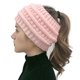 thumbnail image 5 of Minnieouse Diadema cálida, diadema de punto, gorro de lana, gorros suaves de invierno, gorros elásticos transpirables, accesorios para el Sombreros Rosa, 5 of 6