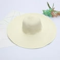 thumbnail image 3 of JJHGVB Sun Hats for Women Wide Brim Straw Hat Beach Hats for Women Woman Sun Hat Large Brim Sun Hats for Women Cap for Women Rose Gold One Size, 3 of 3