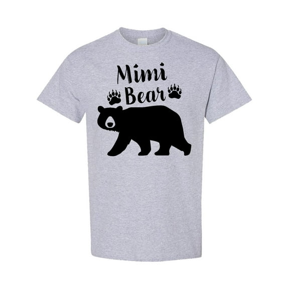 Inktastic Mimi Bear in Black T-Shirt