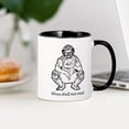 thumbnail image 3 of CafePress - Thou Shall Not Steal - 11 oz Ceramic Mug - Novelty Coffee Tea Cup, 3 of 4