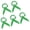 Green, variant on 5pcs Fashionable Cooling Sports Hairband Breathable Sweatband For Fitness Running Daily Wear Hair Accessory