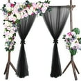 thumbnail image 1 of EIMELI Purple Chiffon Sheer Backdrop Curtain for Drapes Wedding  Parties   Arch Drapes for Backdrop Decoration  Wrinkle-Free，Photo Props, 1 of 9