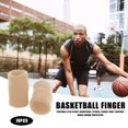 thumbnail image 4 of OUSITAID 10pcs Finger Sleeves Support Brace Elastic Thumb Knuckle Protector (Camel), 4 of 5