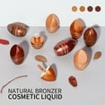 thumbnail image 5 of BEUKING Liquid Highlighter Bronzer Contour Illuminator Face Makeup Contouring Bronzer Cream Luminous Waterproof Long Lasting Matte Side Shadow Face Bronzing Stick for Women, 5 of 10