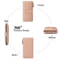 thumbnail image 2 of GOIACII Women's Leather Wallet Women Large Clutch RFID Protection Blocking Handbag Large Capacity Long Purse with 17 Card Slots and Mobile Phone Pocket, 2 of 7