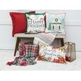 thumbnail image 5 of Scarlet Flange Accent Pillow 18" x 18", 5 of 8