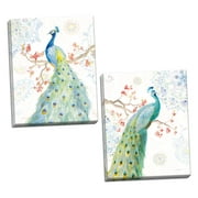 Gango Home Decor Contemporary Jaipur I & II by Danhui Nai (Ready to Hang); Two 16x20in Hand-Stretched Canvases