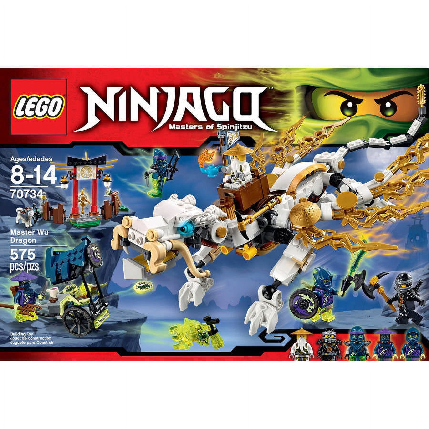 Master wu dragon lego set hot sale
