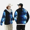 thumbnail image 6 of Kll Casino Print Men'S Women’s Upf 50+ Sun Protection Outdoor Hoodie Jacket Long Sleeve Fishing Hiking Performance Shirt- 3x-Large, 6 of 8
