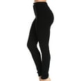 thumbnail image 3 of Mrat Cargo Sweatpants for Women Leisure Street Wear Solid Sweat Pants Military Pants Color Slim Stretch Pants Black_A M, 3 of 4