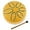 Gold, variant on Jokapy Rain Chime Drum, Steel Tongue Drum 6 Notes 3 Inches Steel Drum, Black
