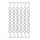 thumbnail image 1 of Paquete de 6 Perchas Ahorradoras de Espacio para Ropa, Resistentes, con Capacidad de 13.6 Kg, con Gancho Giratorio de 360°., 1 of 8