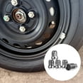 thumbnail image 5 of NICERIO 4Pcs Anti Theft Wheel Lock Nut for Car Suitable for Steel and Alloy Wheels, 5 of 6