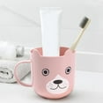 thumbnail image 2 of JWDX Glass&Bottle, Cute Cartoon Mouthwash Cup for Children, Kitchen Supplies Clearance, 1Pc Plastic Mouthwash Cup with Handle Bathroom Accessories Non Slip Toothbrush Holder, 2 of 2
