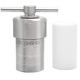 thumbnail image 2 of BAOSHISHAN Réacteur Autoclave Hydrothermique 100 ml, Doublé de Polytétrafluoroéthylène en Acier Inoxydable 304 pour Procédé Hydrothermique de Labo (100 ml), 2 of 4