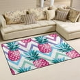 thumbnail image 2 of Coolnut Pineapple Area Rug Pad 20 x 31 Inch, 100% Light Weight Polyester Fabric for Living Bedroom, 2 of 6