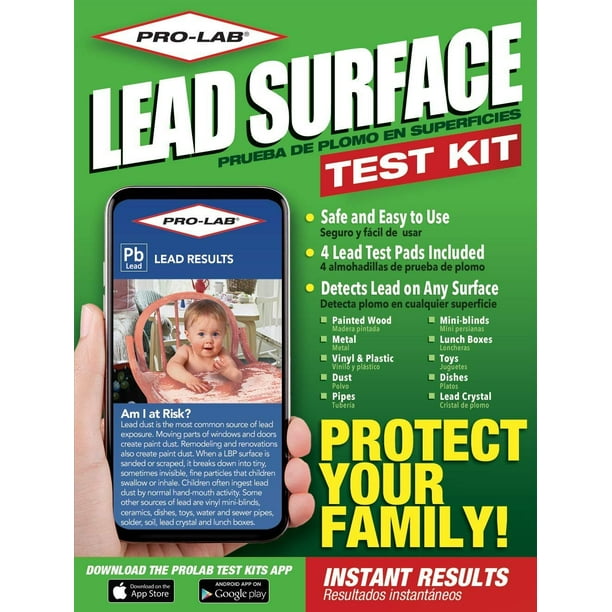 PROLAB Lead Surface Do It Yourself DIY Test Kit LS104 PROLAB Lead Surface Do It Yourself DIY Test Kit LS104