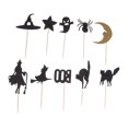 thumbnail image 2 of 14 Pcs Halloween Cake Toppers Funny Cartoon Halloween Elements Cupcake Toppers Food Fruit Picks Halloween Ghost Festival Dessert Toppers, 2 of 2