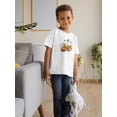 thumbnail image 2 of Unicorn Donut And Pumpkin T-Shirt Toddler -Image by Shutterstock,  5 Toddler, 2 of 4