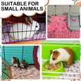 thumbnail image 5 of 5 Pcs Waterproof Guinea Pig Blankets Winter Small Animal Fleece Blanket Pet Soft Warm Sleep Mat Pad Cover Guinea Pig Cage Liners for Ferret Hamster Rabbit Chinchilla (Paw Print,12 x 12''), 5 of 13
