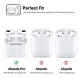 thumbnail image 2 of Hard Protective Case Cover for Apple AirPods Pro, Cute Stylish Cover with Carabiner Clip Keychain Accessories Compatible with Airpod Proeration 2019 Girls Women Men (Blue Ocean), 2 of 7