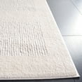 thumbnail image 3 of SAFAVIEH Melody Pierce Striped Polyester Area Rug, Ivory/Grey, 3' x 5', 3 of 11