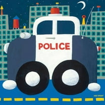 Oopsy Daisy's Police Cruiser Canvas Wall Art, 10x10
