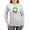 Ash Gray, variant on CafePress - Joy To The World Women's Long Sleeve T Shirt - Women's Long Sleeve Graphic Casual T-Shirt
