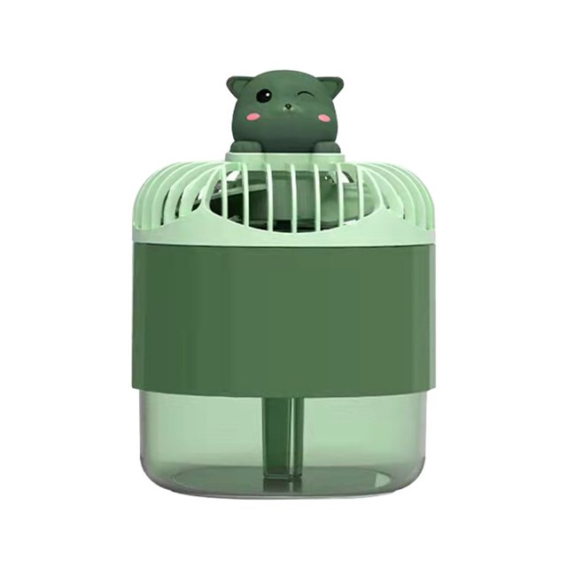 Ventilador enfriador de aire Humidificador de luz nocturna Ventilador de escritorio Refrigeración de verano multifuncional Hugtrwg Para estrenar