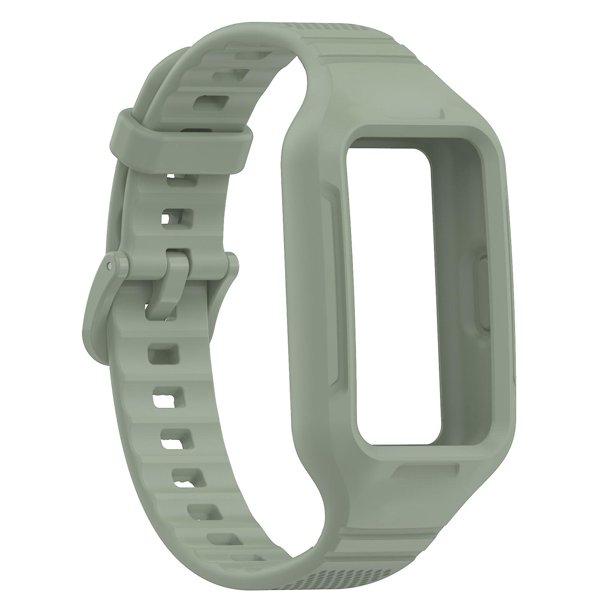 Pulsera integrada de silicona + funda para reloj Huaweiband 7, correa con lazo