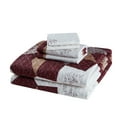 thumbnail image 3 of Mainstays Reversible Brick Star Quilt, Red, King Sham, 1-Piece, 3 of 7