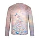 thumbnail image 5 of Blusas y camisas de manga larga con cuello redondo para hombre Blusa de manga larga con cuello redondo y estampado de carnaval para hombre Blusa de poliéster para hombre, 5 of 5