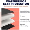 thumbnail image 5 of Car Dog Seat Cover Dog Car Hammock Back Seat Car Seat Protector Machine Washable Pet Car Travel A, 5 of 5