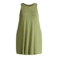 thumbnail image 2 of Time and Tru Women’s Sleeveless Knit Swing Dress, Sizes XS-XXXL, 2 of 4