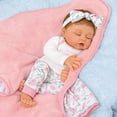 thumbnail image 6 of The Ashton - Drake Galleries Sweet Dreams Little One with Soothing Heartbest So Truly Real® Lifelike Baby Doll by Linda Murray 16-inches, 6 of 7