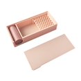 thumbnail image 1 of GUOOL Cornstarch Tapper Box Container for Clays Molding Easy to Use Accessories Soft Clay Powder Box with Brush for Earring Making Apricot, 1 of 9